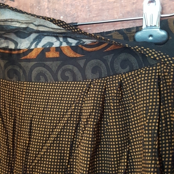 Boho pants elastic waist 100% rayon size 14 - Picture 5 of 6